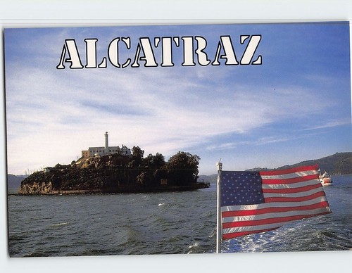 Cartolina isola alcatraz - cartolina, di