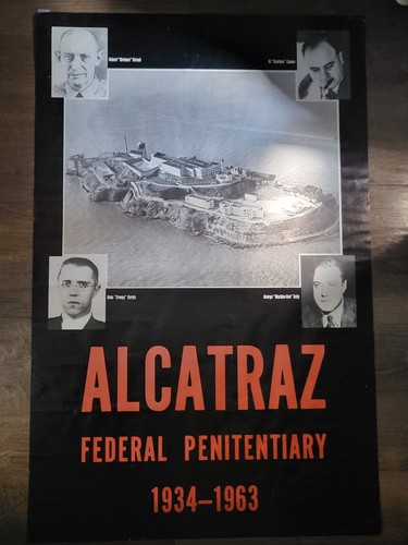 Raro poster alcatraz comprato - alcatraz!,