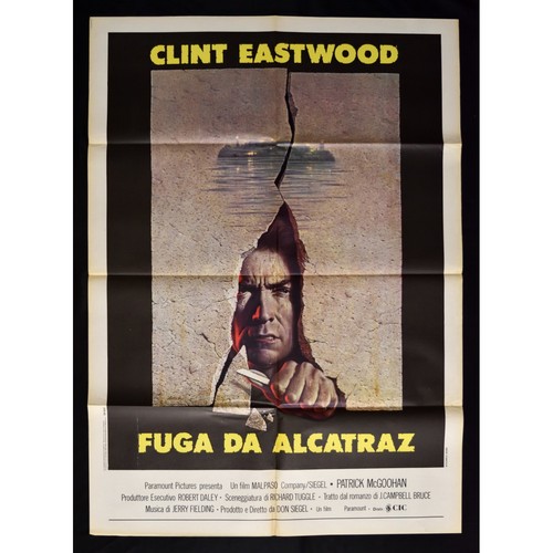 Manifesto fuga alcatraz - fuga,